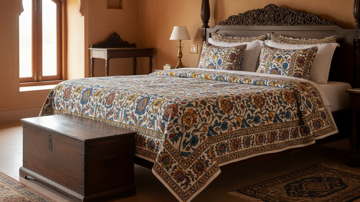 How to Choose the Perfect Jaipuri Block Print Bedsheet