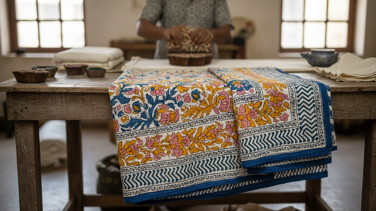 How to Care for Your Handblock Printed Dohar: Tips for Long-Lasting Beauty