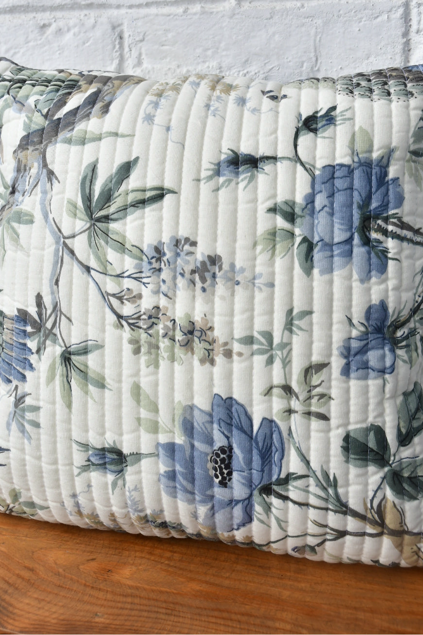 Neela Baag Cushion Cover