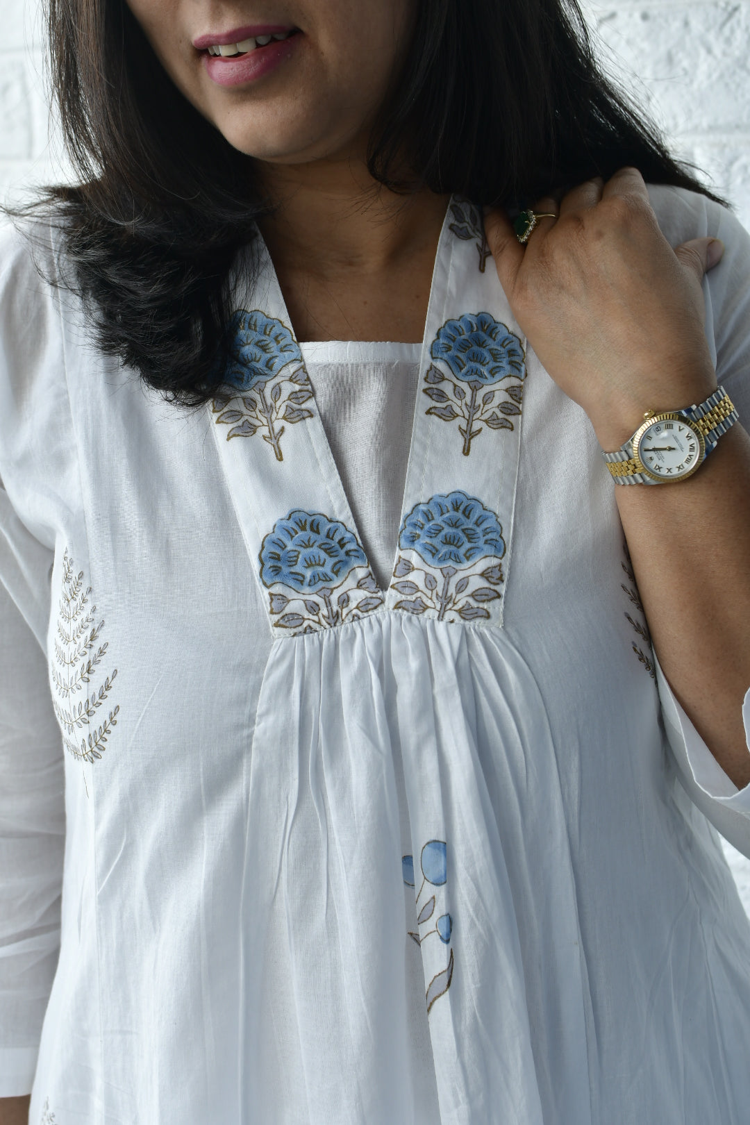 White kurta