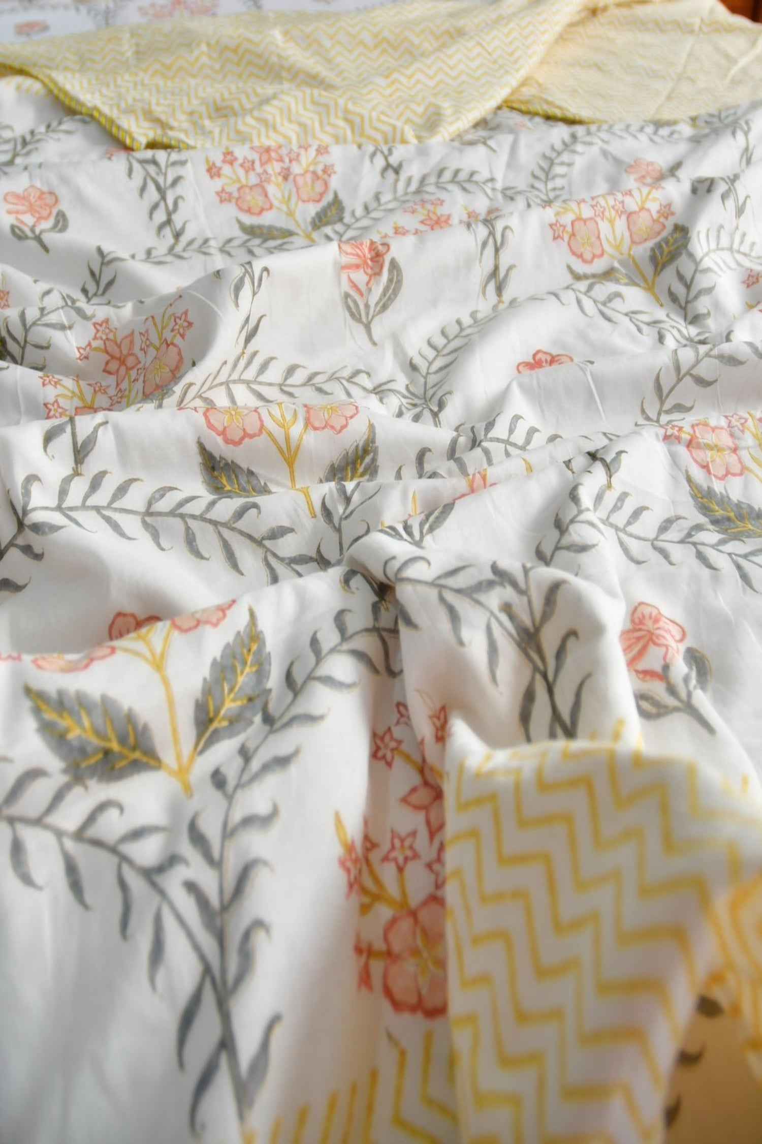 Basant Jaal Premium Jaipuri Handblock Dohar