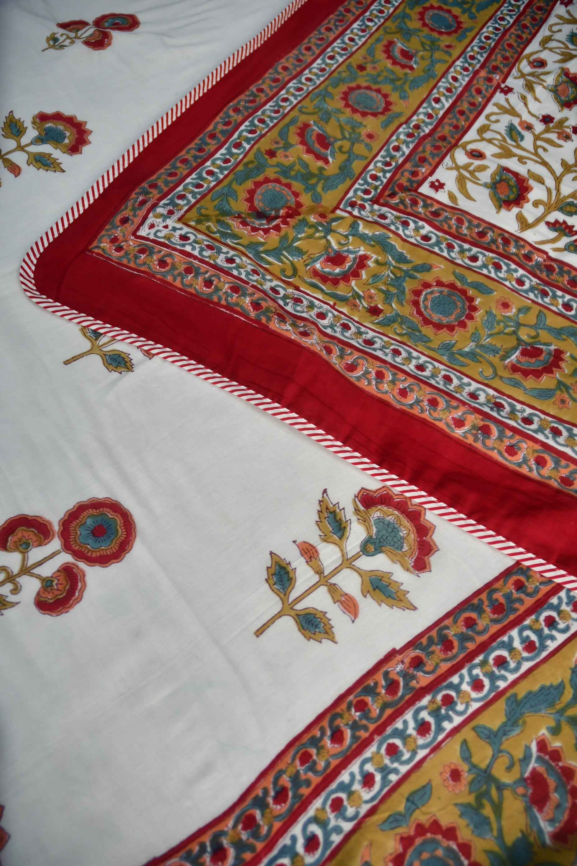 Premium Royal Jaal Buta Dohar : Double design