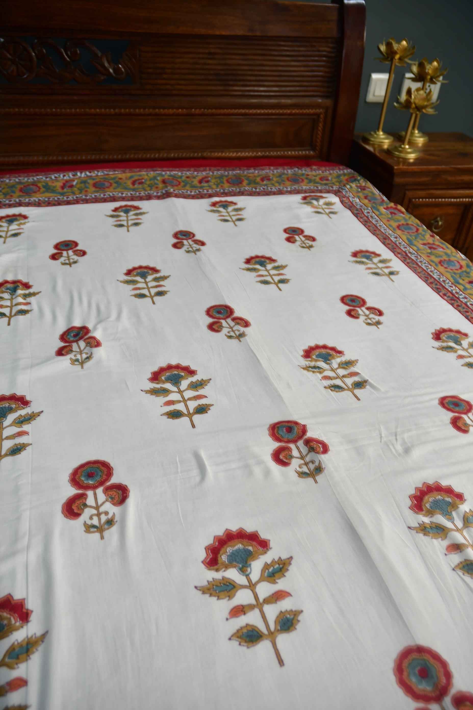 Premium Royal Jaal Buta Dohar : Double design