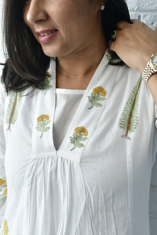White Kurta