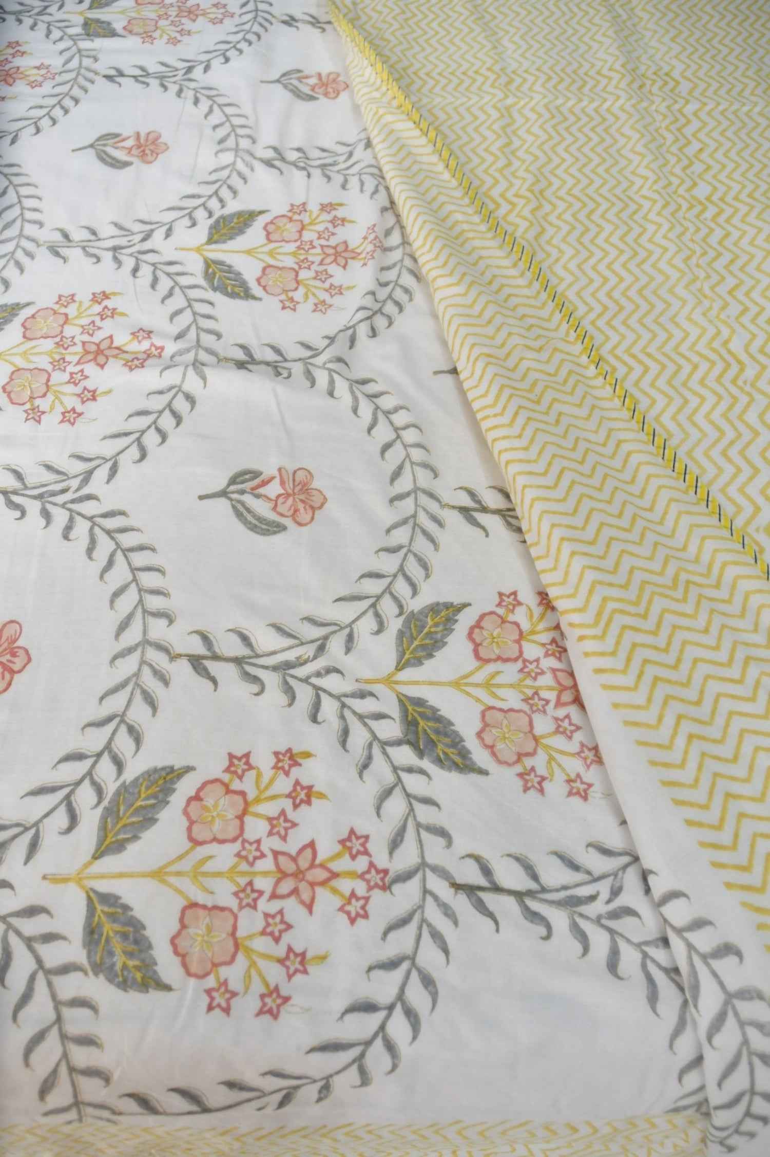 Basant Jaal Premium Jaipuri Handblock Dohar