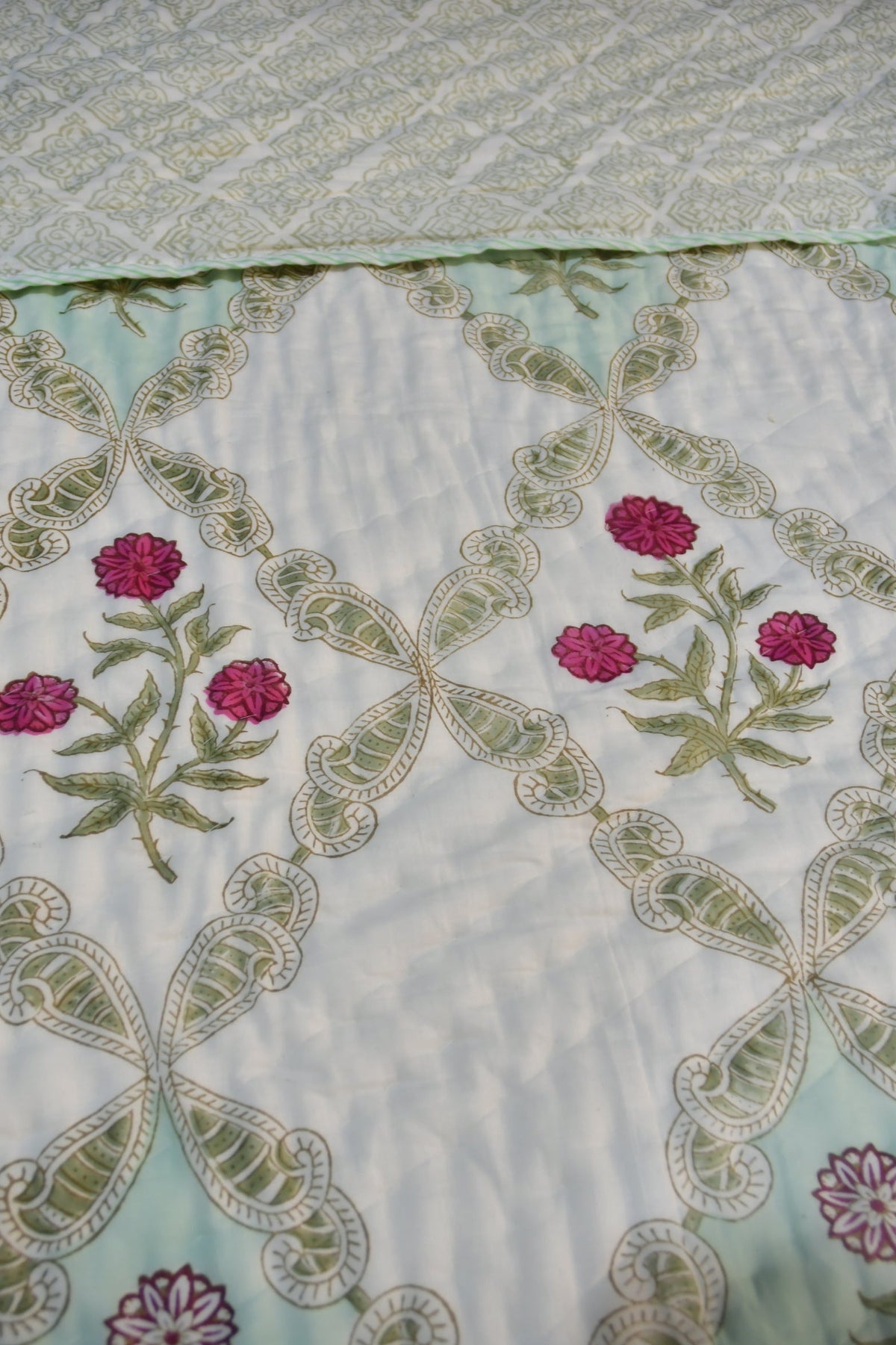 Sugandha Jaal Quilt Hand Block