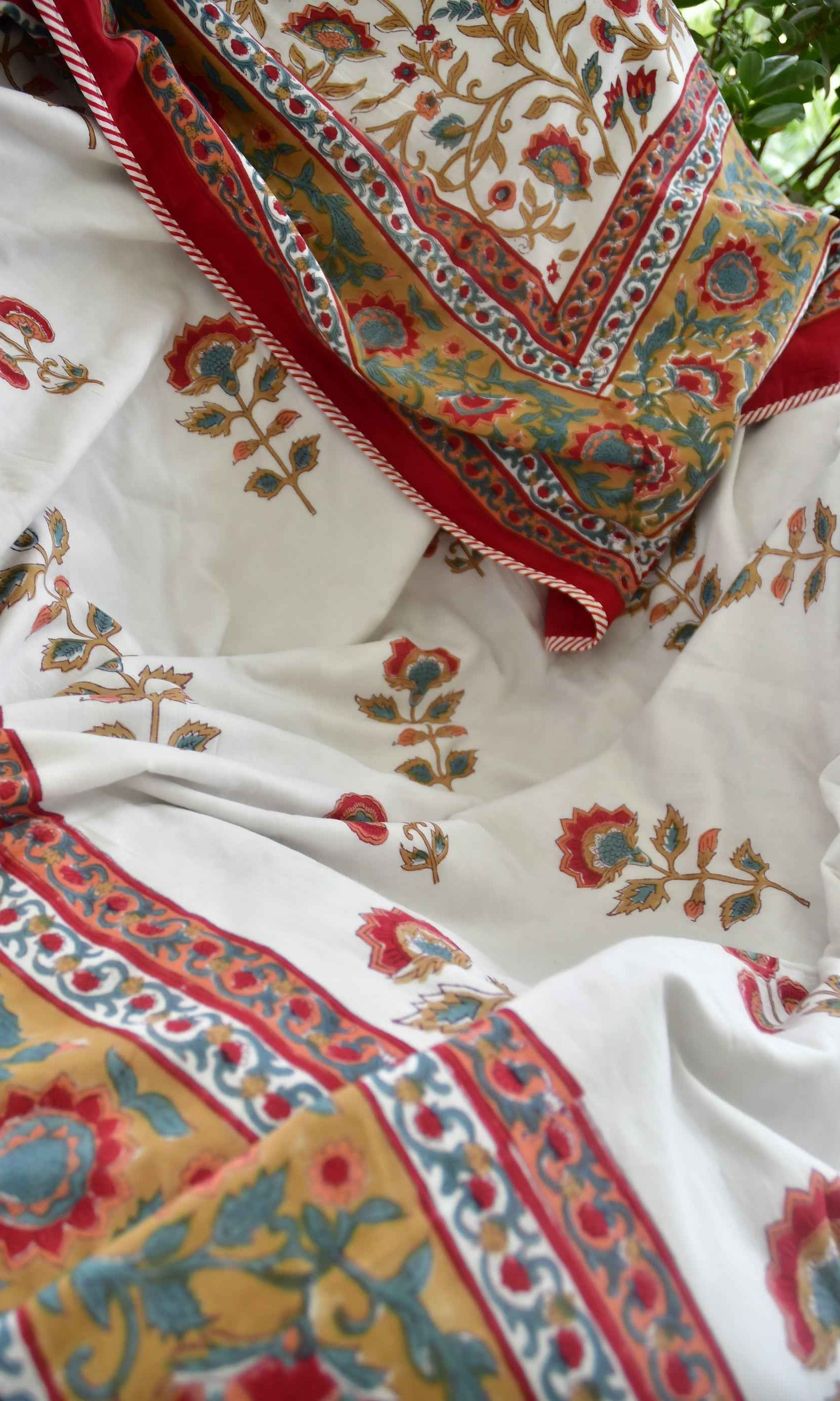 Premium Royal Jaal Buta Dohar : Double design