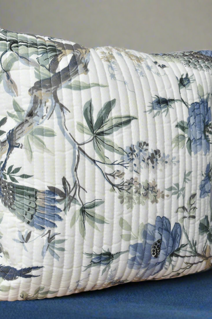 Neela Baag Cushion Cover