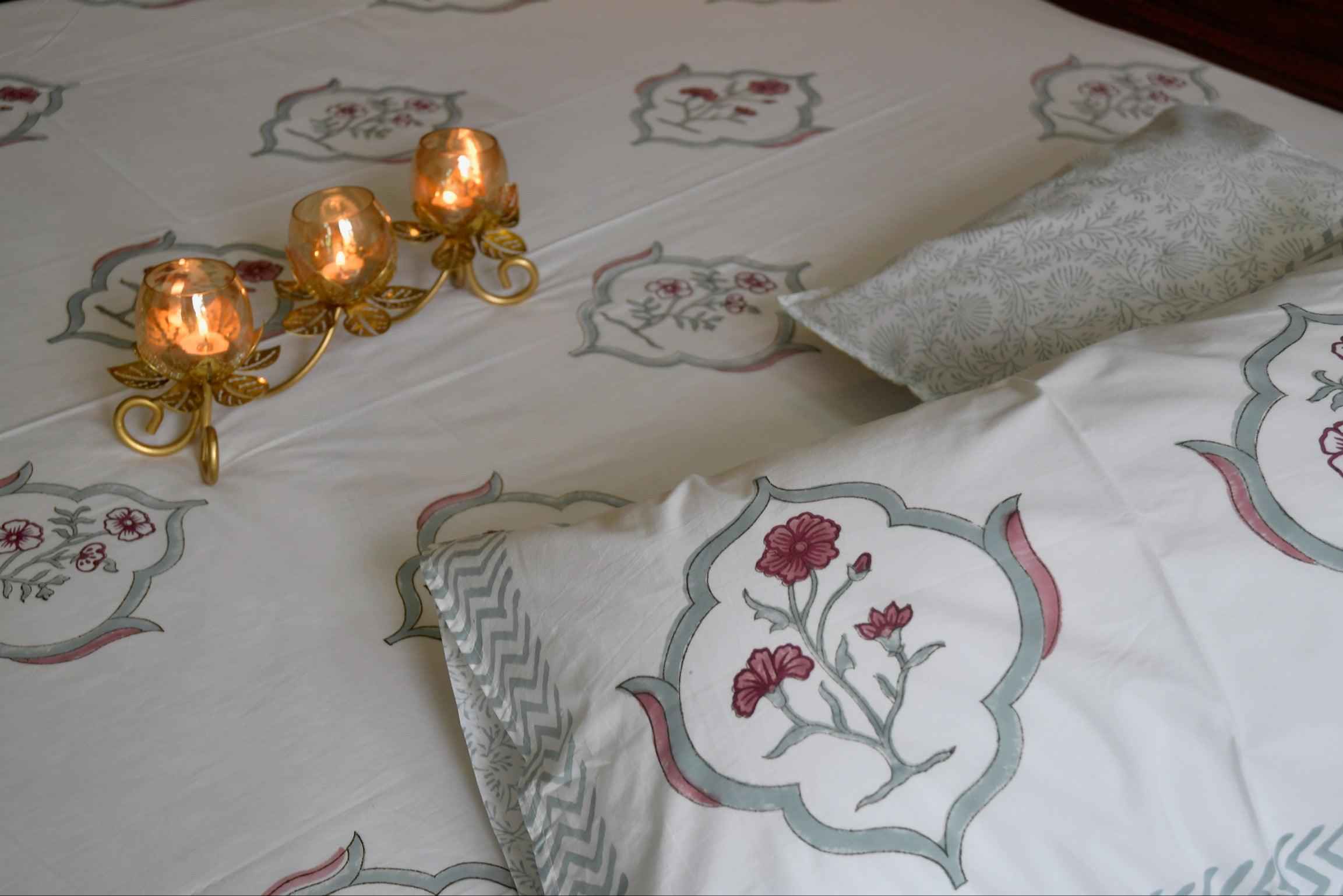 Moroccan Bliss Bedding Set : Soft & Breathable