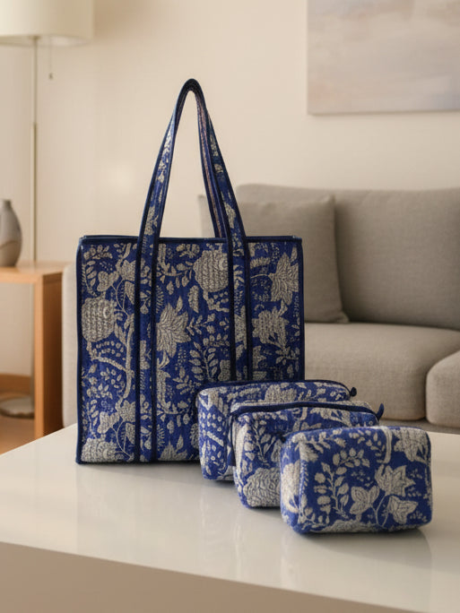 Royal blue combo set