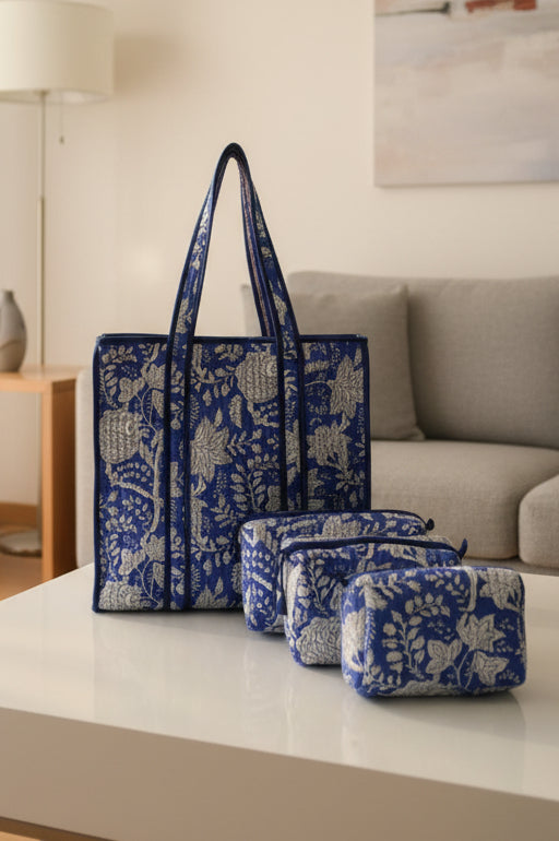 Royal blue combo set