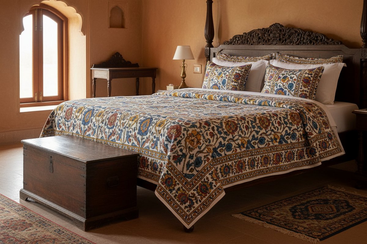 How to Choose the Perfect Jaipuri Block Print Bedsheet
