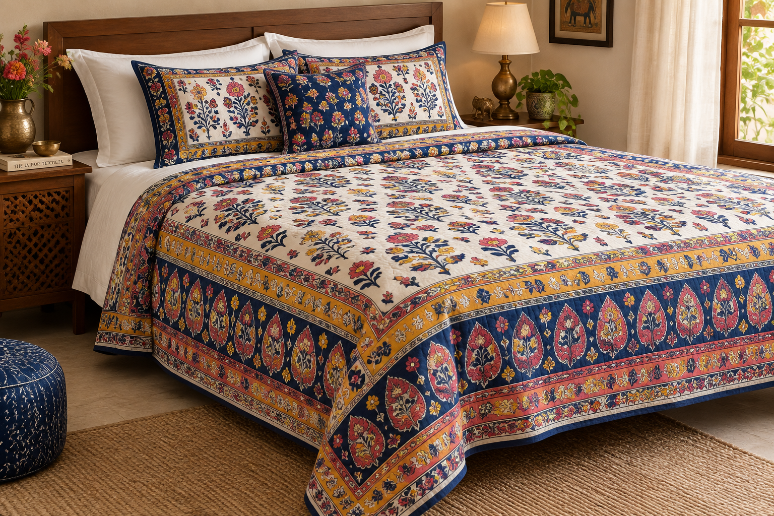Handloom vs Quilted Bedcovers: How to Choose the Right Layer for Your Bedroom