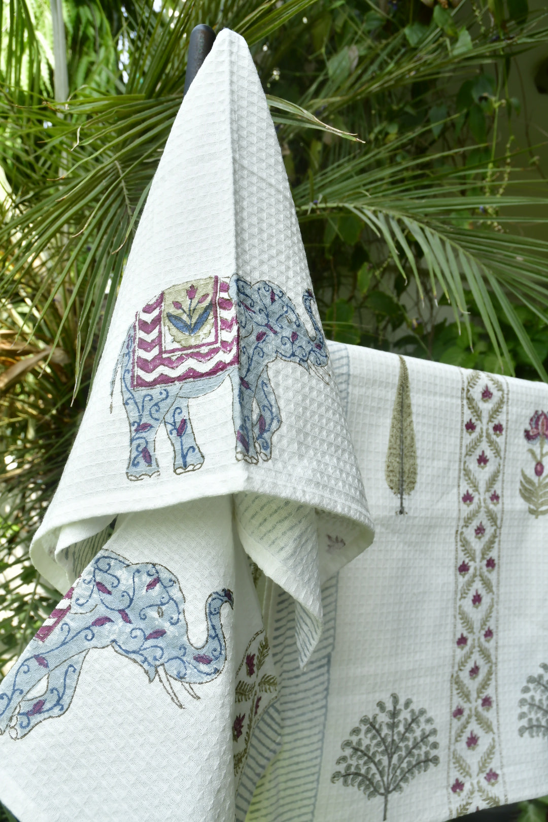 Elephant towel set