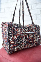 Dabu Print Duffle Bag : Spacious and Stylish