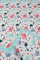 Dino World Baby Reversible Cotton Quilt
