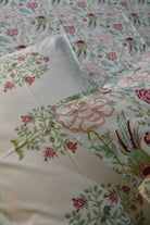 Floral and Bird Bedsheet : Handblock, Jaipuri