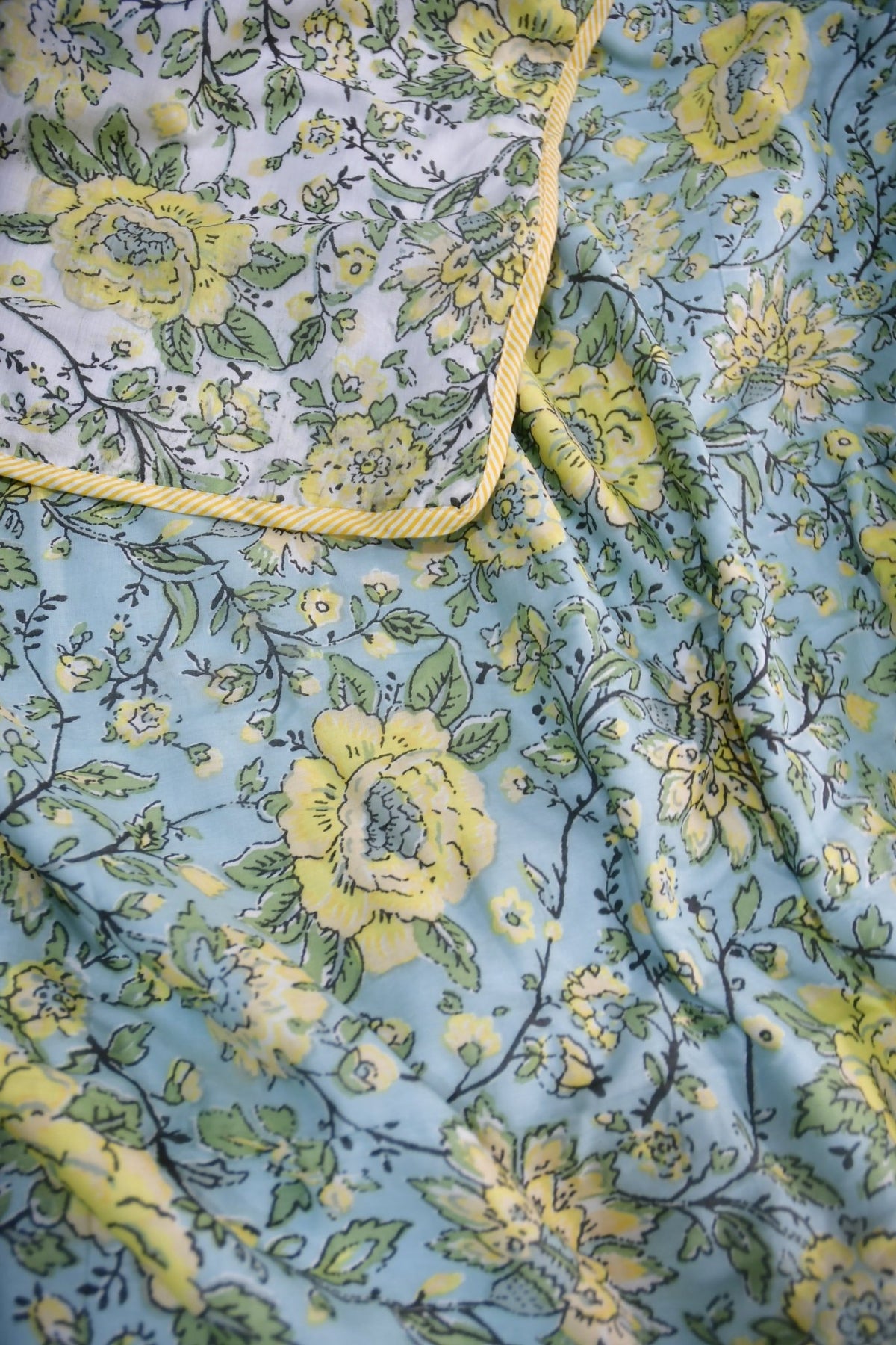 yellow soft dohar