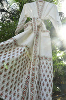 Royal Jaal Waffle Cotton Bathrobe