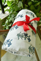 Blue Buti  Mul Mul Reversible Cotton Dohar