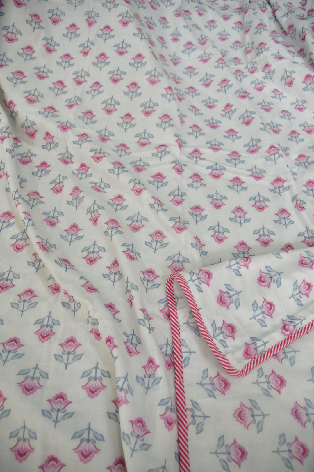 Pastel pink buta dohar