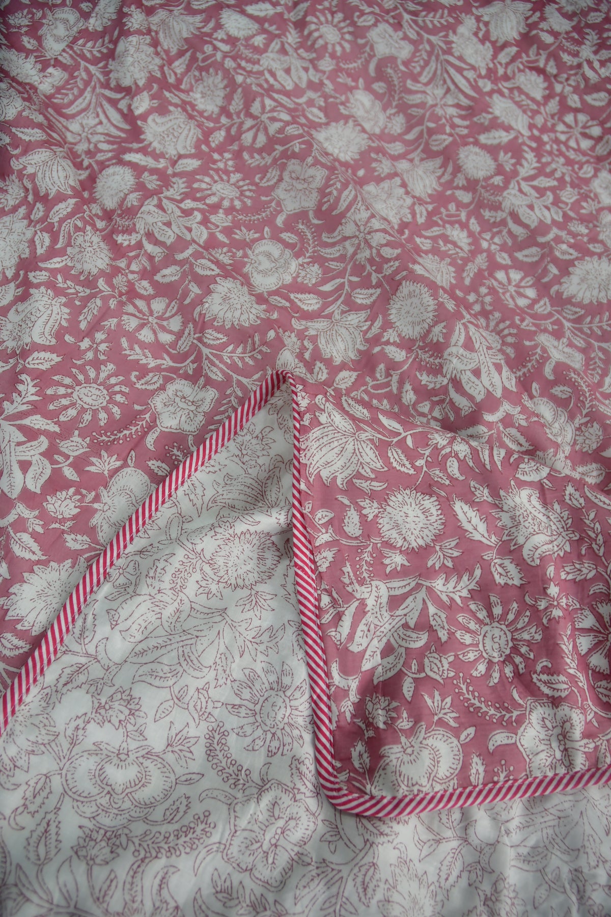 Copper rose floral Print Reversible Dohar