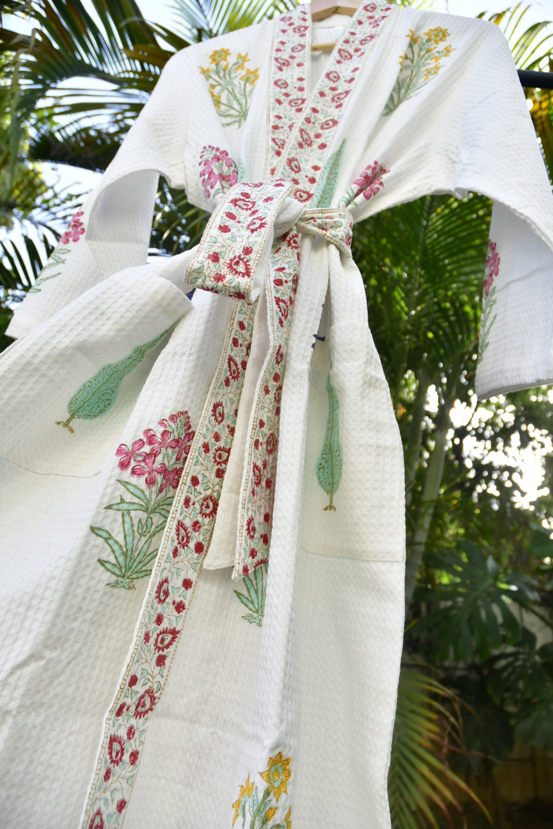 Cotton Paanch buta bathrobe