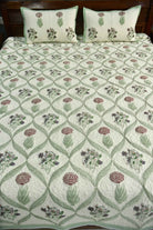 Butterfly & Floral Bedding set : Premium cotton