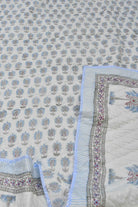 Blue Palm Mul Mul Quilt : Premium Comfort