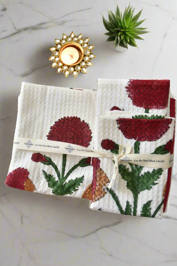 Red Poppy Towel