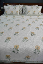 Flower of Hope Bedding set : Handblocked