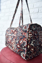 Dabu Print Duffle Bag : Spacious and Stylish