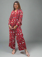 Love Forever Red Co-ord Set