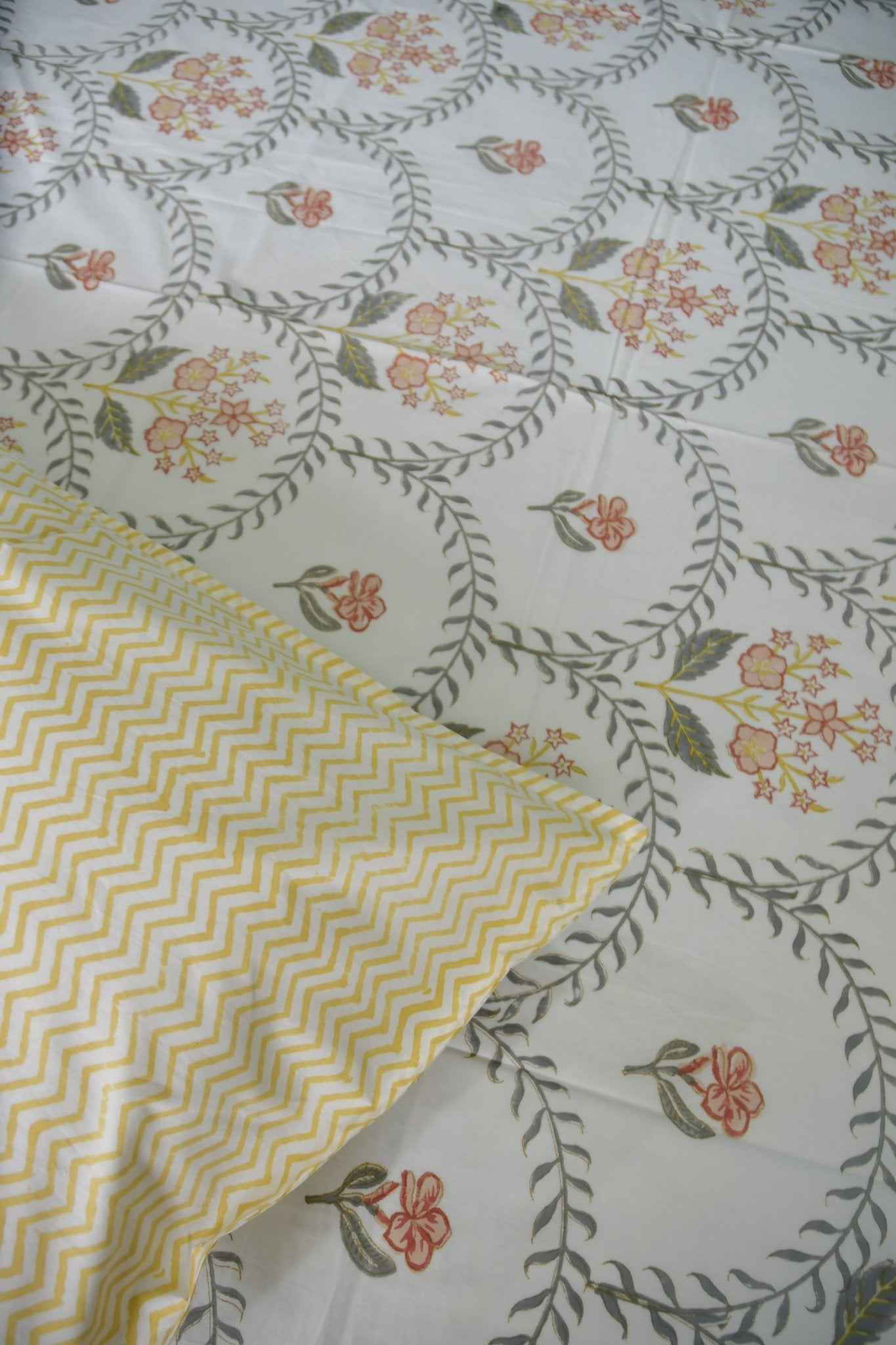 Basant Jaal Bedsheet - Luxurious Comfort