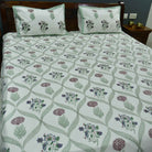 Butterfly and Floral Bedsheet - Luxurious Comfort