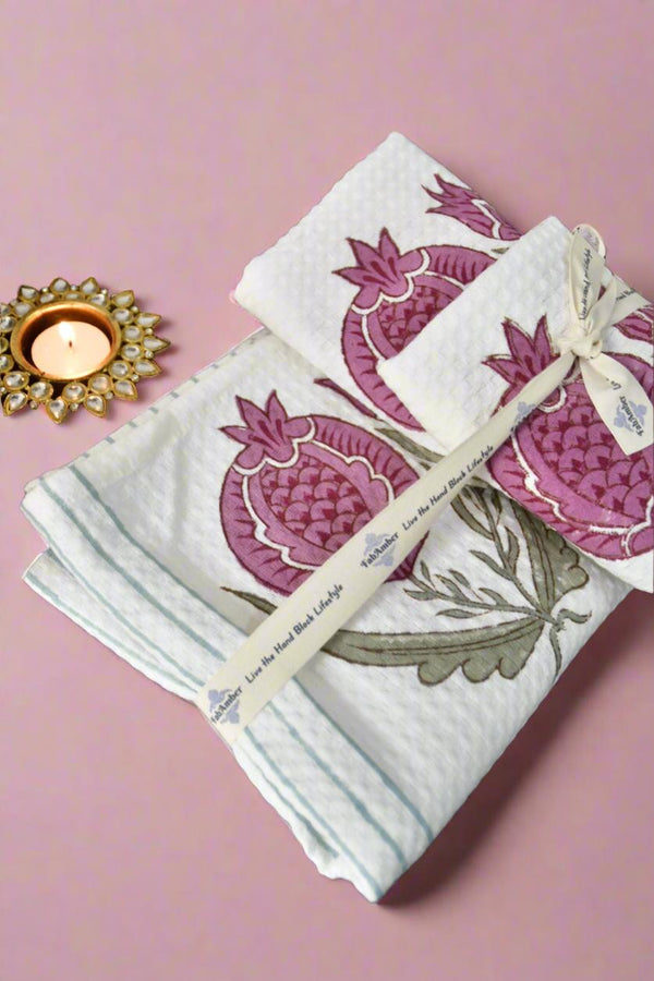 Pink Pomegranate Towel