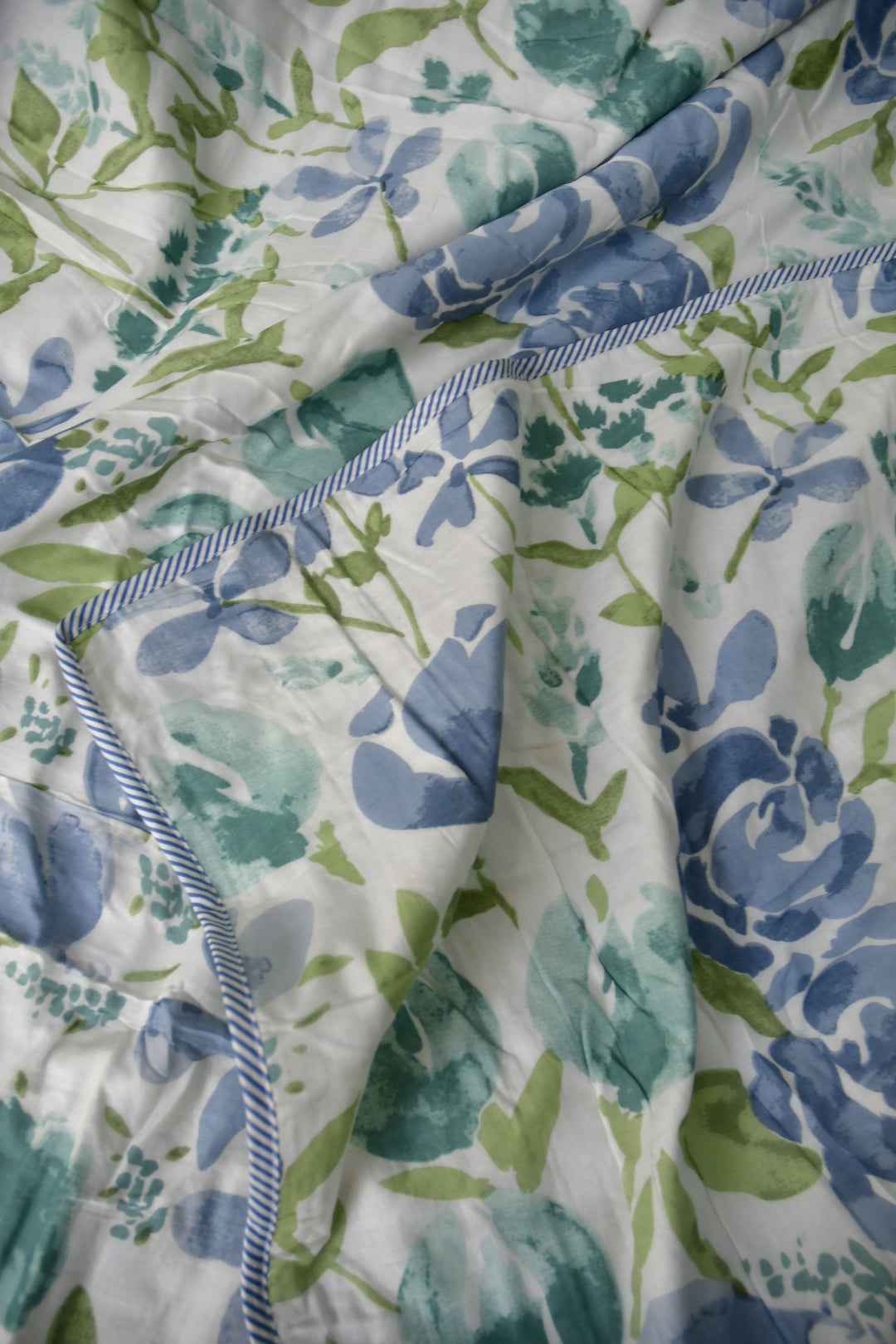 Pastel Floral Dohar:  Soft Mul Mul Cotton, Summer Comfort