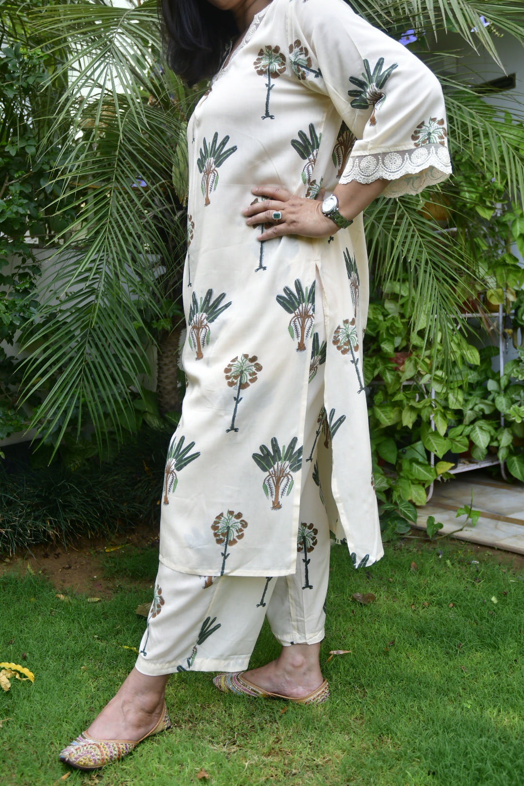 White kurta