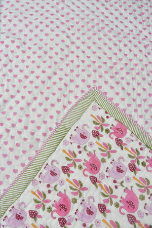 Soft baby quilt