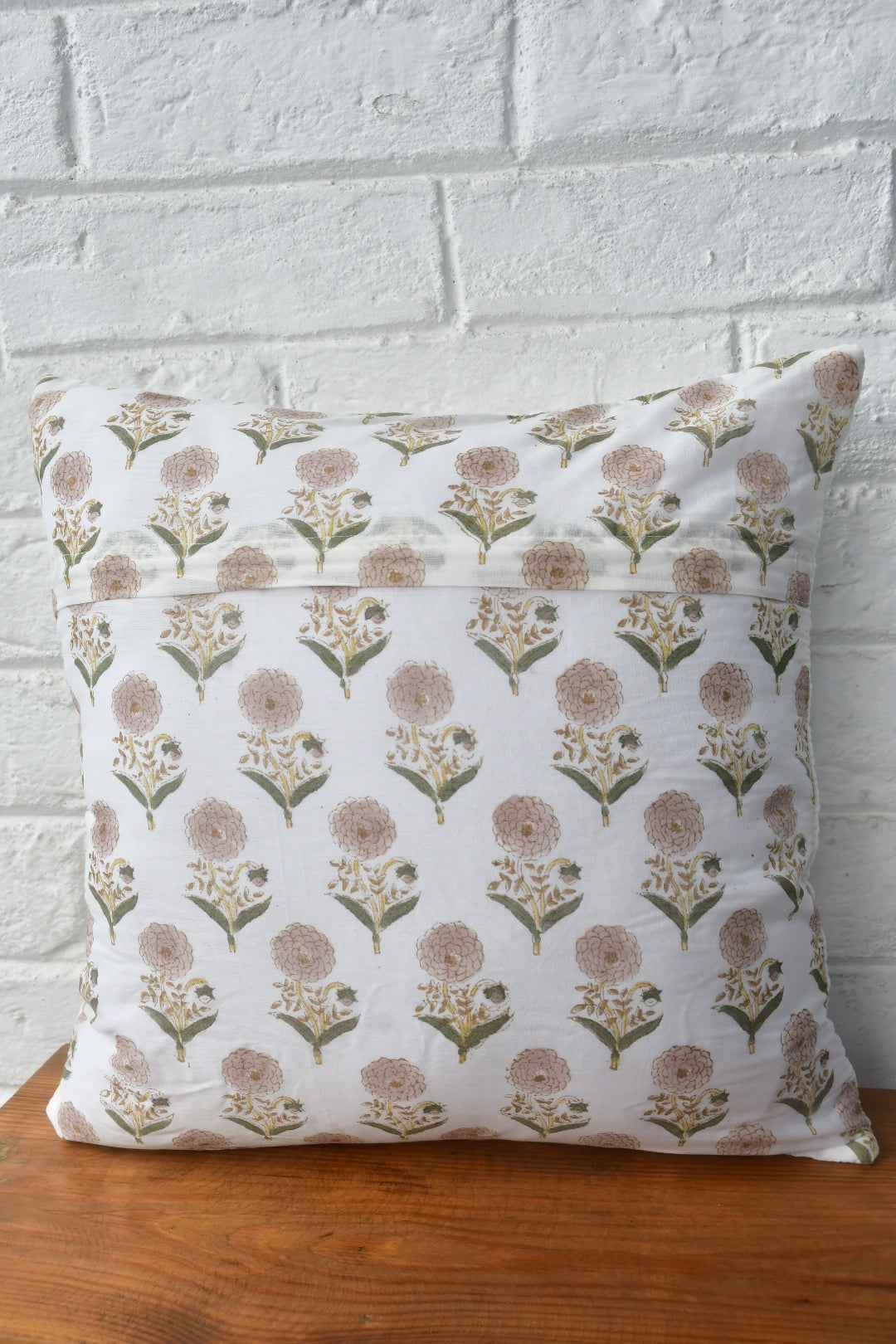Pink Phool Hand Quilted Exclusive Cushion