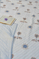 Blue Lotus Handblock Jaipuri Quilt : Luxurious comfort