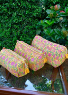 Yellow Pink Utility Bag :Stylish, trendy, waterproof