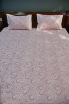 Gulaabi floral Bedsheet - Embrace the Beauty of Spring