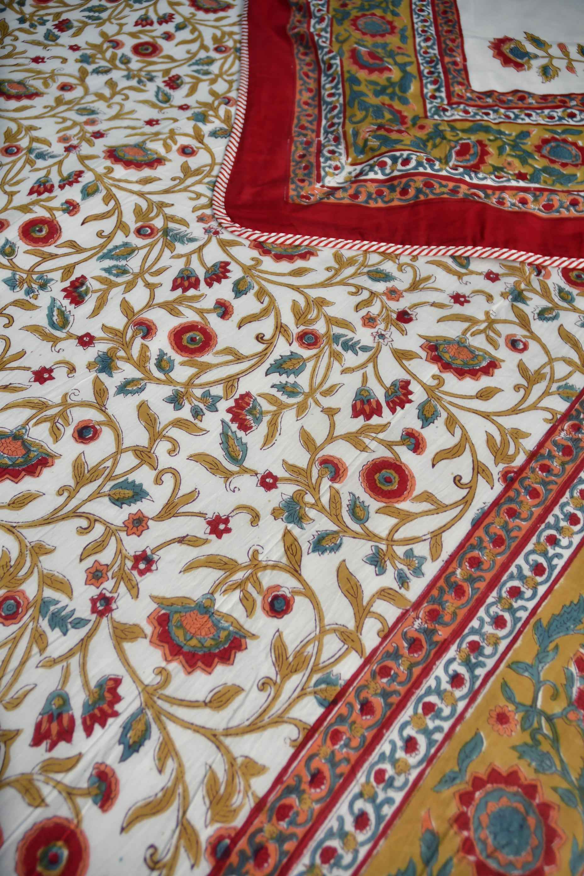 Premium Royal Jaal Buta Dohar : Double design