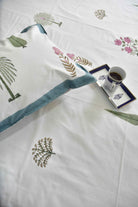 Floral Bliss Bedsheet: Jaipur Elegance, Soft Comfort