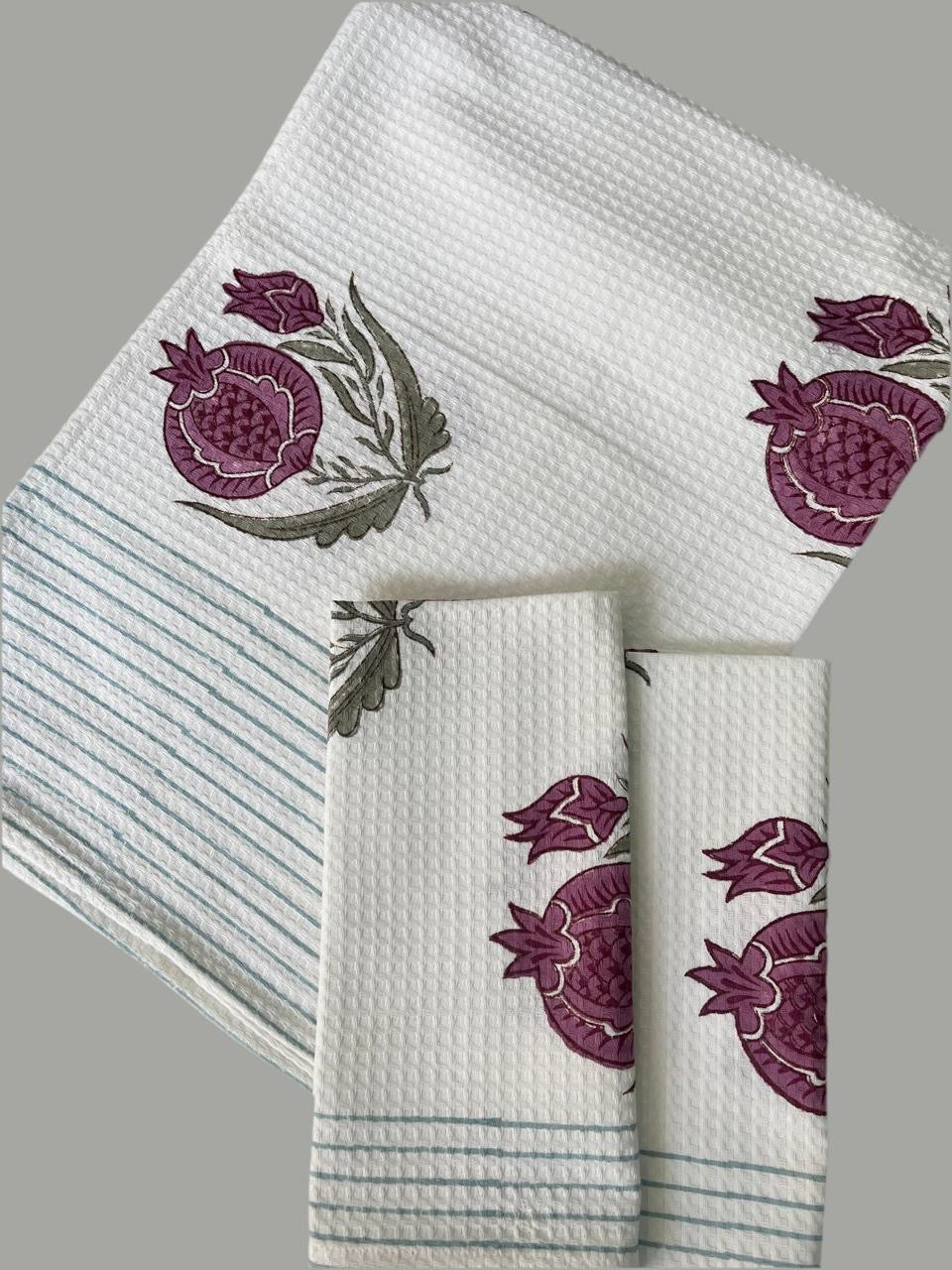 Pomegranate towel