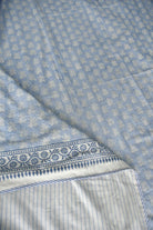 Premium Soft Blue Water Lily Dohar : Premium Comfort