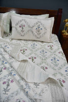 Classic Mughal Jaal Handblock Bedding set
