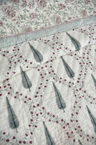 Cypress Jaal Handblock Cotton Quilt