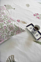 Floral Bliss Bedsheet: Jaipur Elegance, Soft Comfort